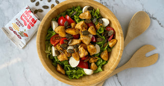 Solata z bbq bučnimi semeni