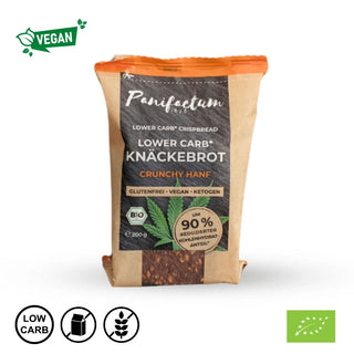 BIO low carb krekerji - hrustljava konoplja 200 g