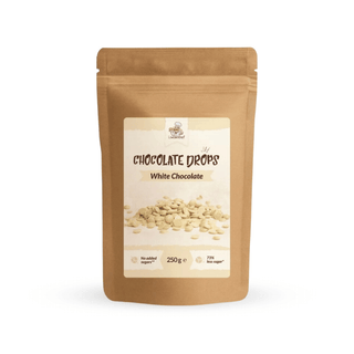 Kropelki z białej czekolady low carb 250 g