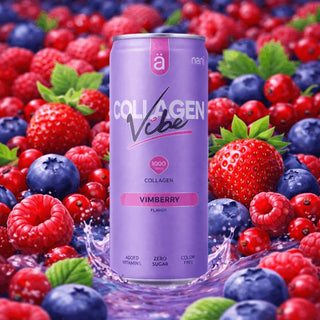 napitek, okus vimberry s kolagenom v plocevinki