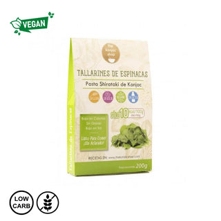 Konjak špinačni fetuccine rezanci 200 g