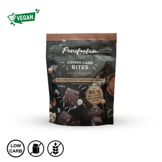 Low carb grižljajčki - kakav in oreščki 100 g