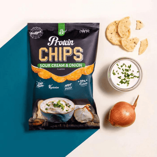 Proteinski čips - kisla smetana in čebula 40 g
