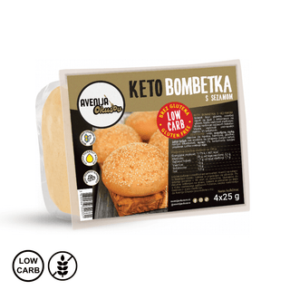 KETO bombetke s sezamom 4x25 g