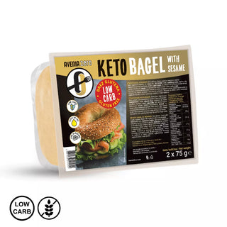 KETO bajgiel z sezamem 2x75 g
