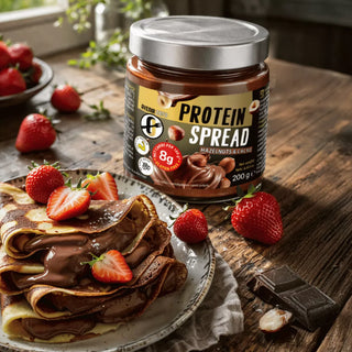 Krem proteinowy low carb – kakao i orzechy laskowe 200 g