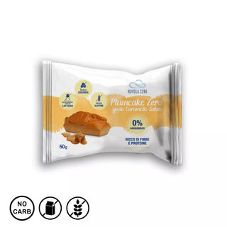Biszkoptowy deser o smaku słonego karmelu bez węglowodanów – Plumcake Zero® 50 g