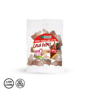 Żelki bez cukru – cola 100 g