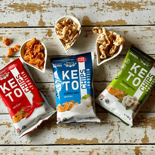 Chipsy KETO – czosnek 30 g