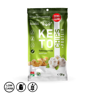 KETO čips - česen 30 g