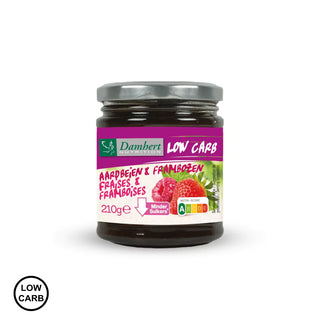 Dżem truskawkowo-malinowy low carb 210 g