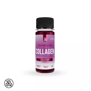 Shot kolagenowy bez cukru – malina 60 ml
