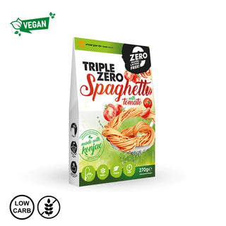 Paradižnikovi špageti iz konjak moke