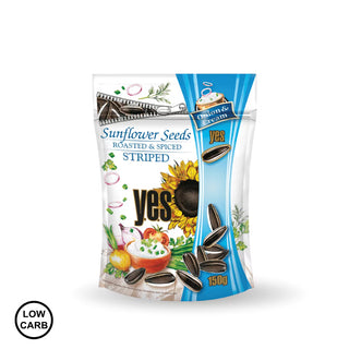 Pražena sončnična semena YES z okusom kisle smetane & čebule 150 g