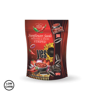 Prażone nasiona słonecznika YES o smaku słodkiego chili i BBQ 150 g