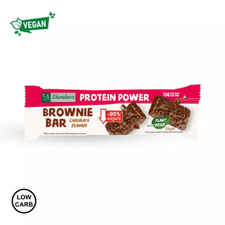 Baton proteinowy o obniżonej zawartości cukru – brownie 55 g