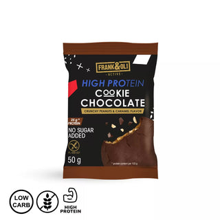 Proteinski piškot - čoko, hrustljavi arašidi in karamela 50 g